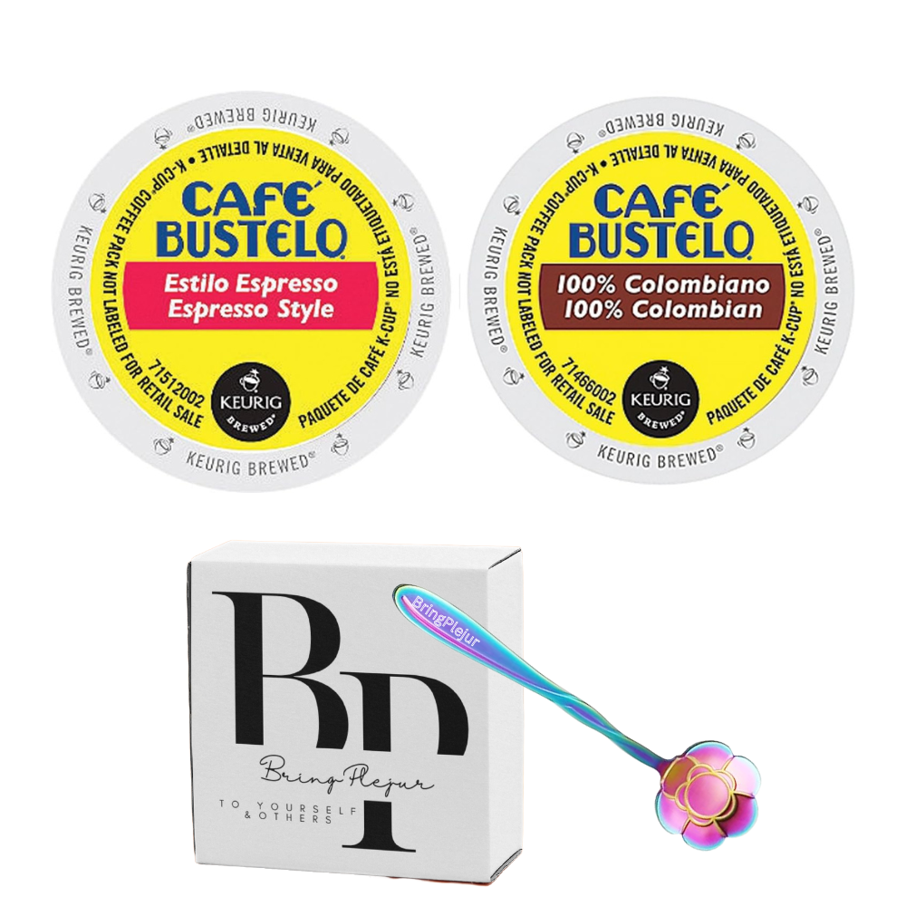 Cafe Bustelo - Espresso & 100% Colombian K-cup Combo Pack for Keurig 2.0